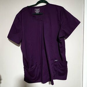 Colored Cherokee scrub top